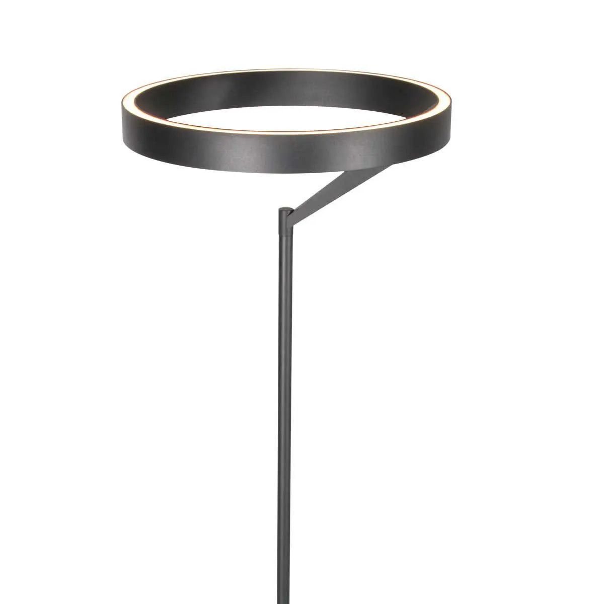 B-Ware Steinhauer Stehlampe Stehleuchte Mykty ø40cm Schwarz Fußdimmer Led Beleuchtung - 8712746178173