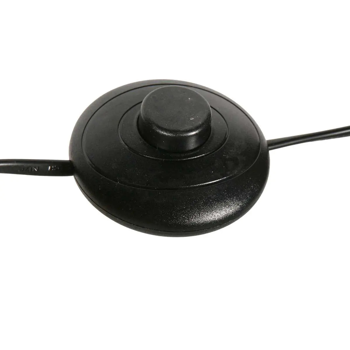 B-Ware Steinhauer Stehlampe Stehleuchte Mykty ø40cm Schwarz Fußdimmer Led Beleuchtung - 8712746178173