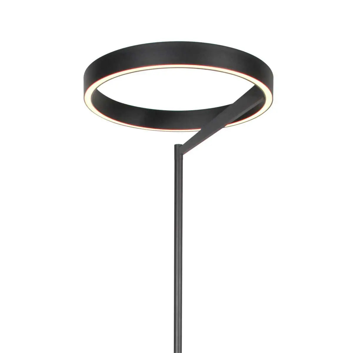 B-Ware Steinhauer Stehlampe Stehleuchte Mykty ø40cm Schwarz Fußdimmer Led Beleuchtung - 8712746178173