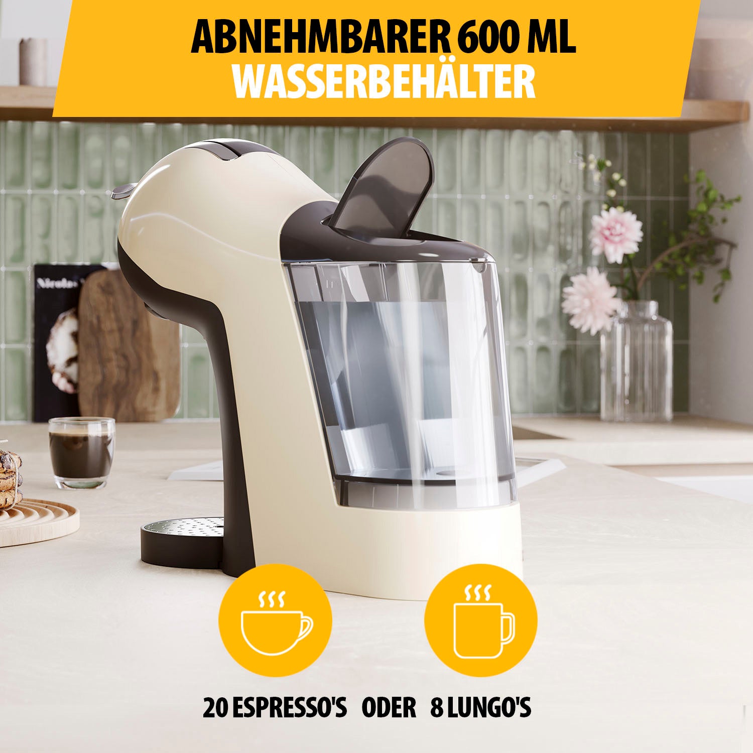B-Ware Tristar Multi Kapsel Kaffeemaschine Kaffeemaschine 1400 W 0,6 L Siehe Text - 8712836992962