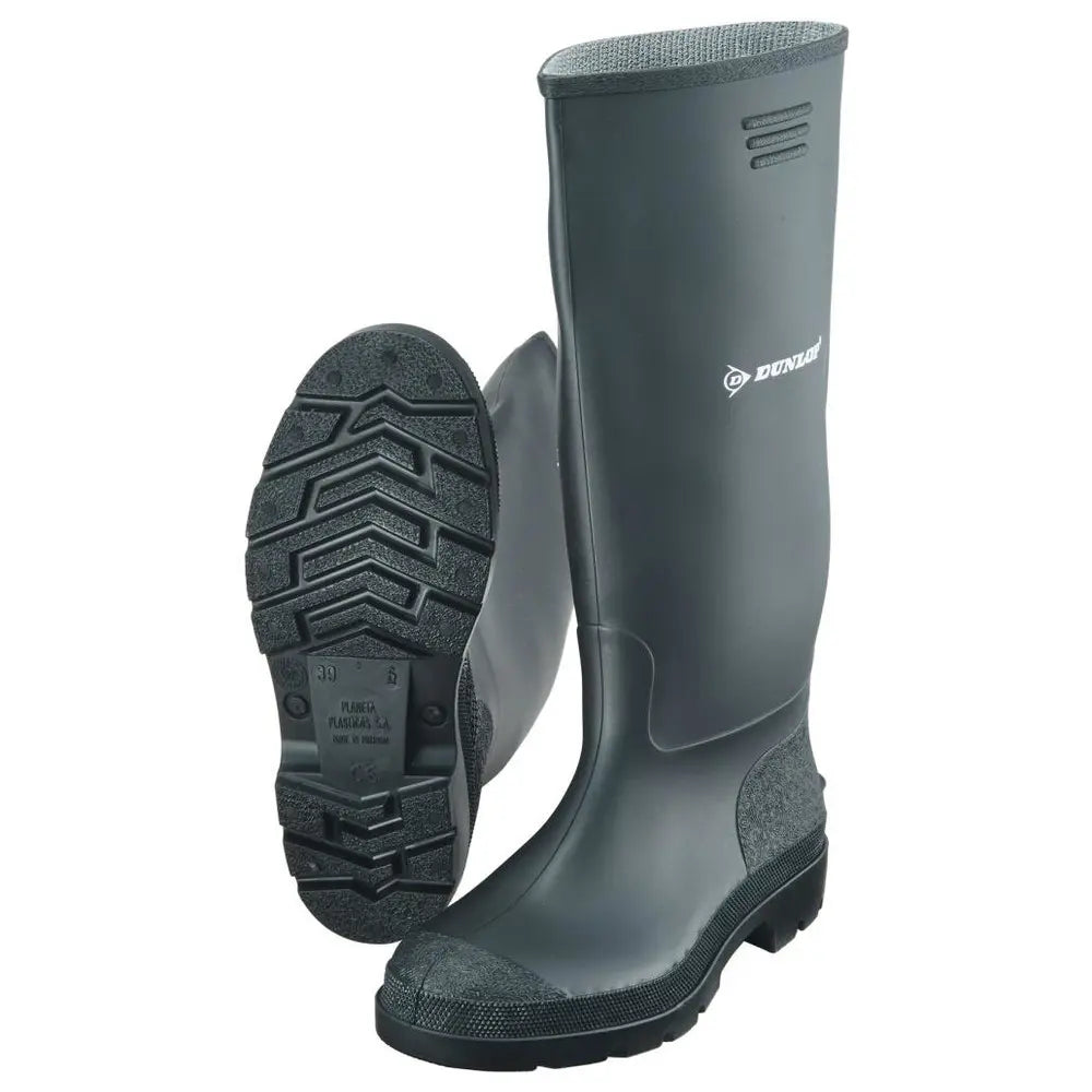 B-Ware Dunlop Stiefel Gummistiefel Arbeitsschuhe Schwarz Pricemastor Größe 42 Stiefel - 8713197301127