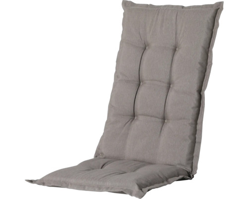 Madison Hochlehnerauflage Sitzpolster Gartenstuhlauflage Basic Taupe 123x50x7 Cm B-Ware - 8713229077914