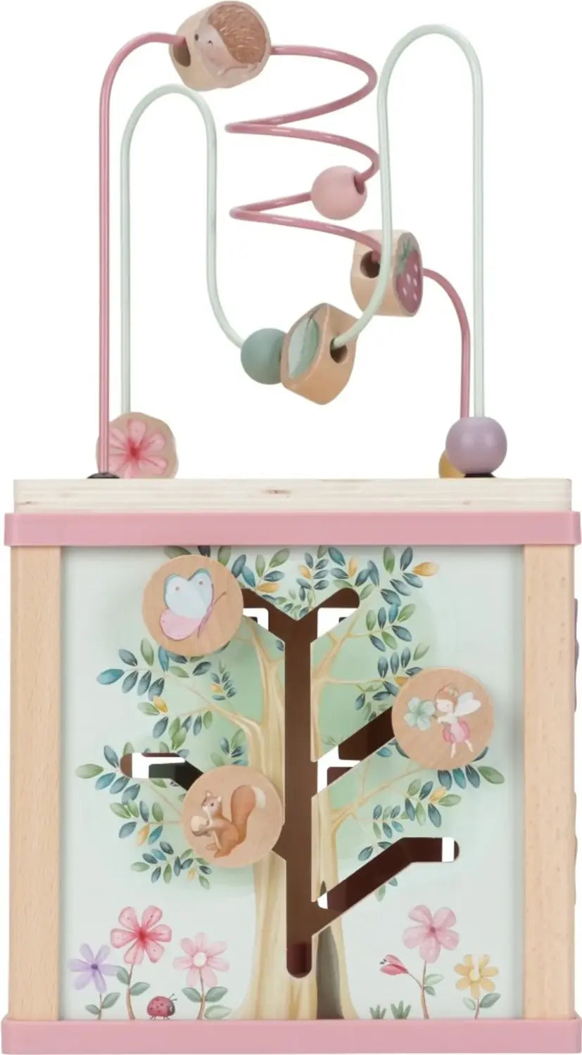 B-Ware Little Dutch Lernwürfel Activity Cube Spielwürfel Fairy Garden Würfel Spielzeug