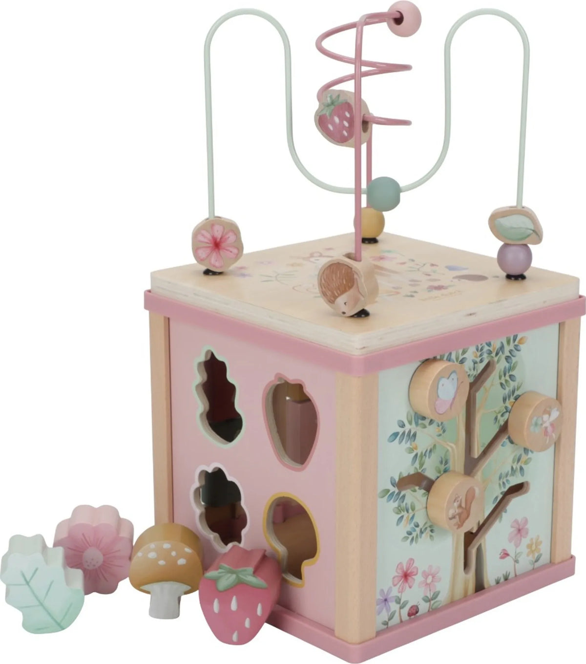Little Dutch Lernwürfel Activity Cube Spielwürfel Fairy Garden Würfel Spielzeug - 8713291773318
