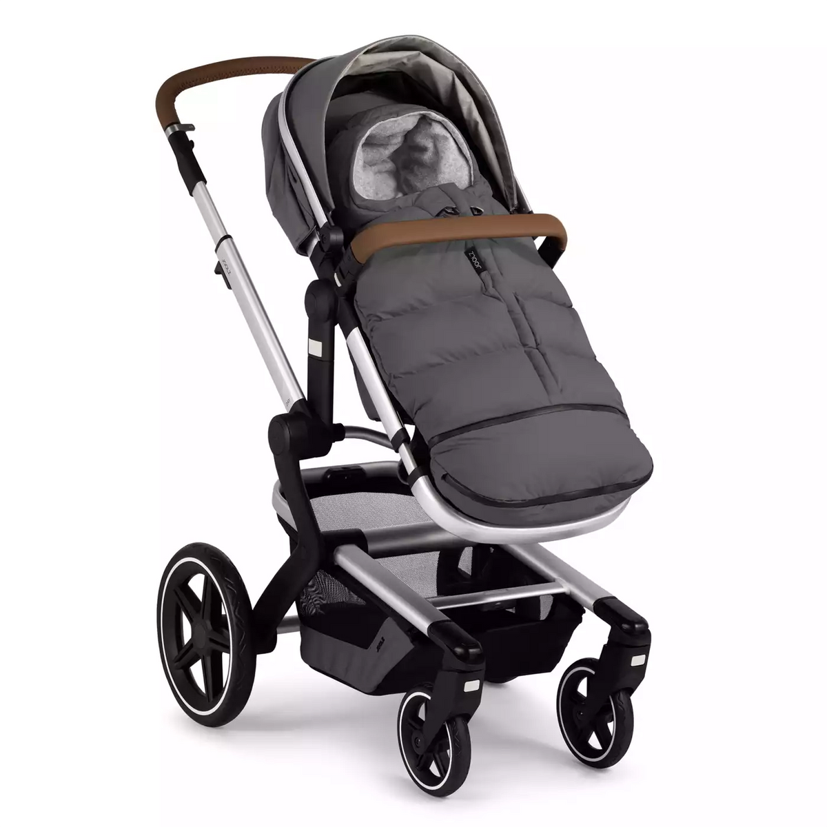 JOOLZ Tasche Fußsack Kinderwagen Joolz PUFFER Synonym Baby Zubehoer Grau - 8715688067635