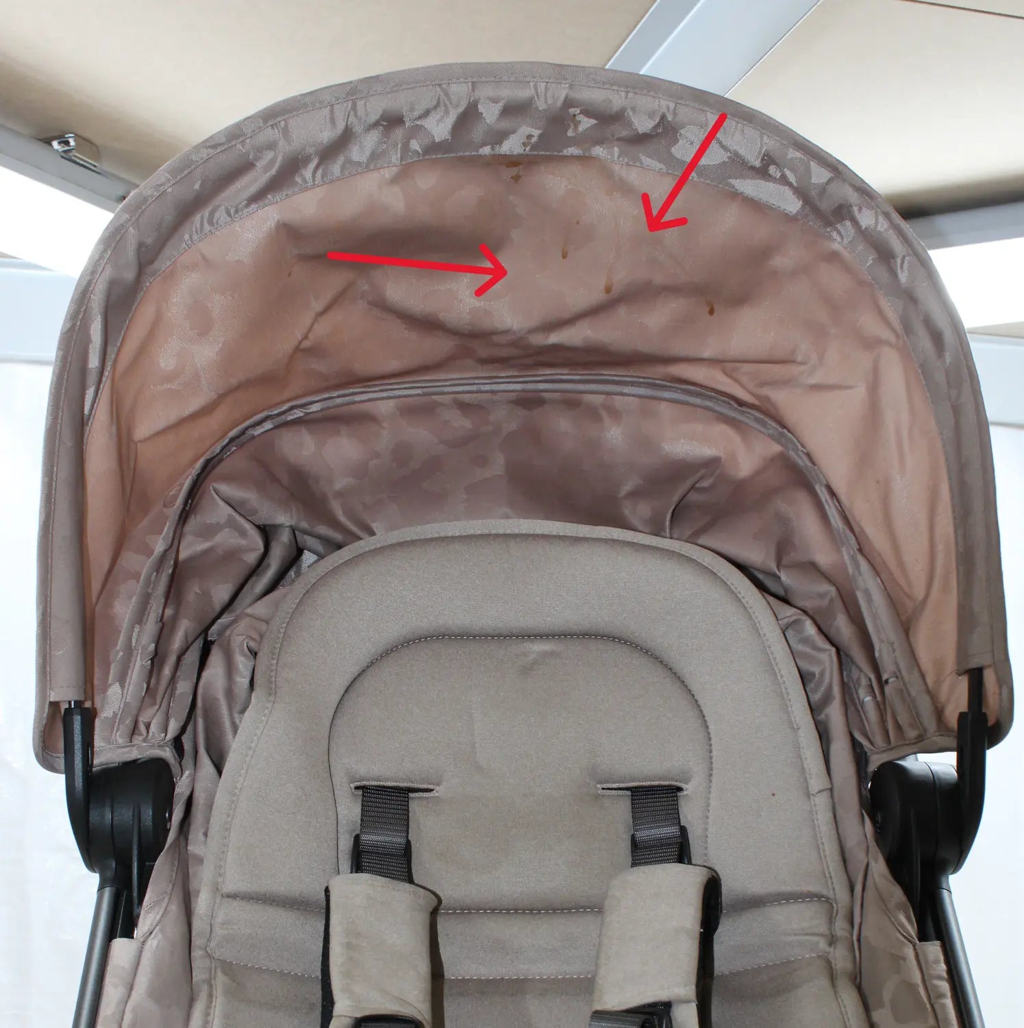 B-Ware Joolz Buggy Kinderwagen Aer+ Special Renaissance Taupe Siehe Text/Foto - 8715688090749
