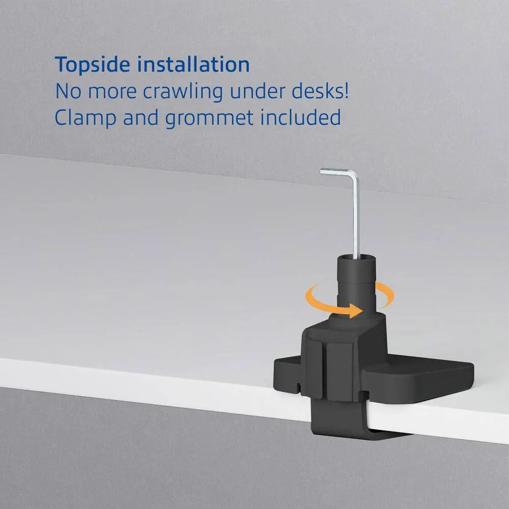 B-Ware Act Monitorarm Monitorhalterung Laptophalterung Gasdruck Technik Schwarz Metall - 8716065564952