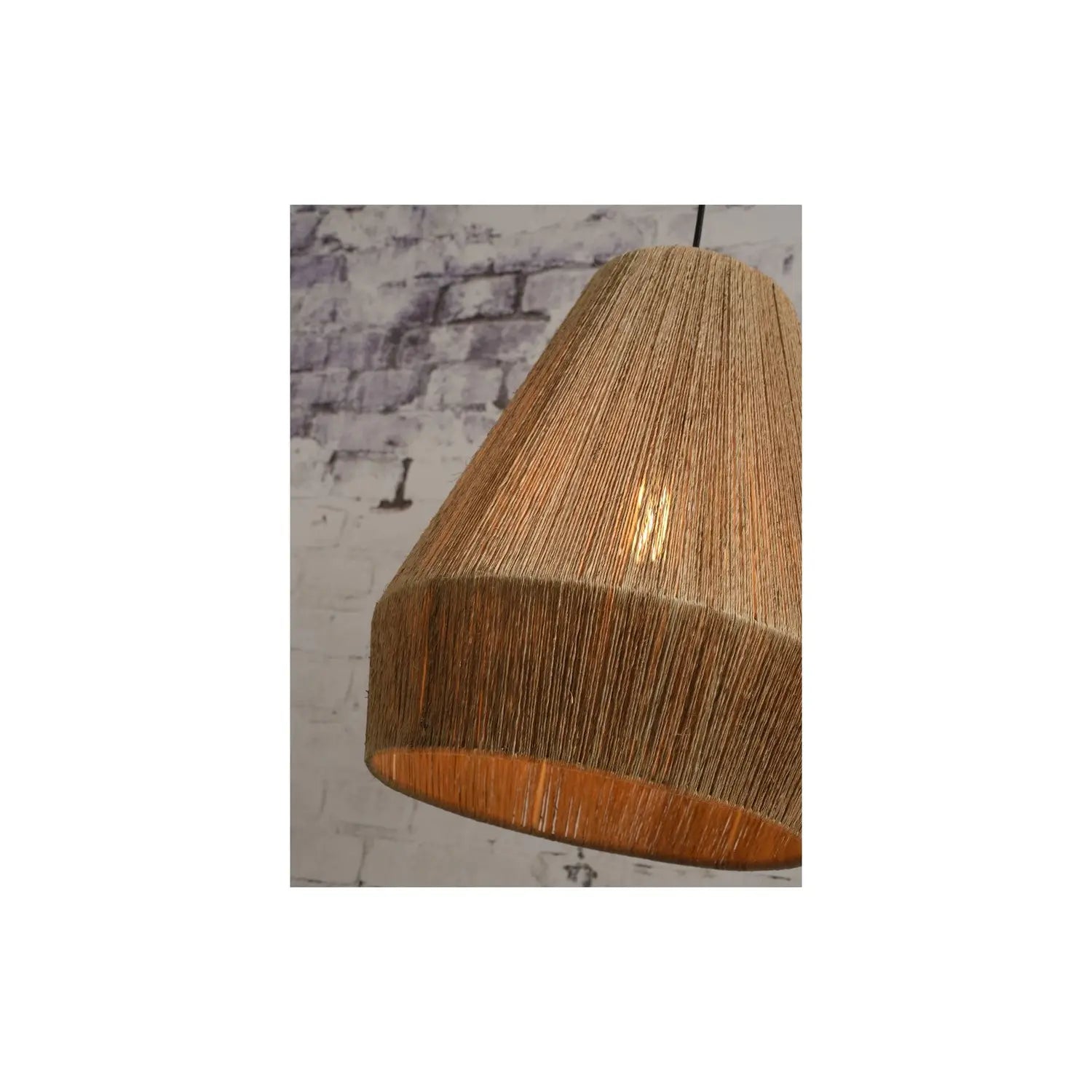 B-Ware Good & Mojo Pendelleuchte Hängelampe Iguazu S Textil Braun Leuchte Lampe E27 - 8716248080583
