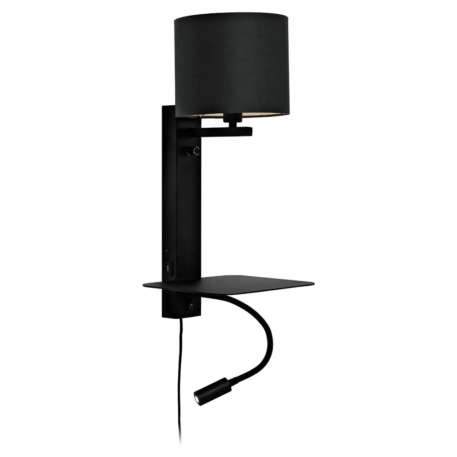 B-Ware It's About Ro Mi Wandleuchte Florence Ii Wandlampe Leuchte Lampe E14 Schwarz