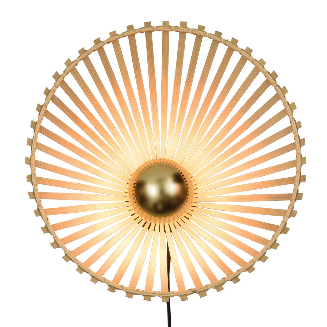 Good & Mojo Bromo Wandleuchte Wandlampe Leuchte Lampe E27 Asymmetrisch ø 40 Cm B-Ware - 8716248083652
