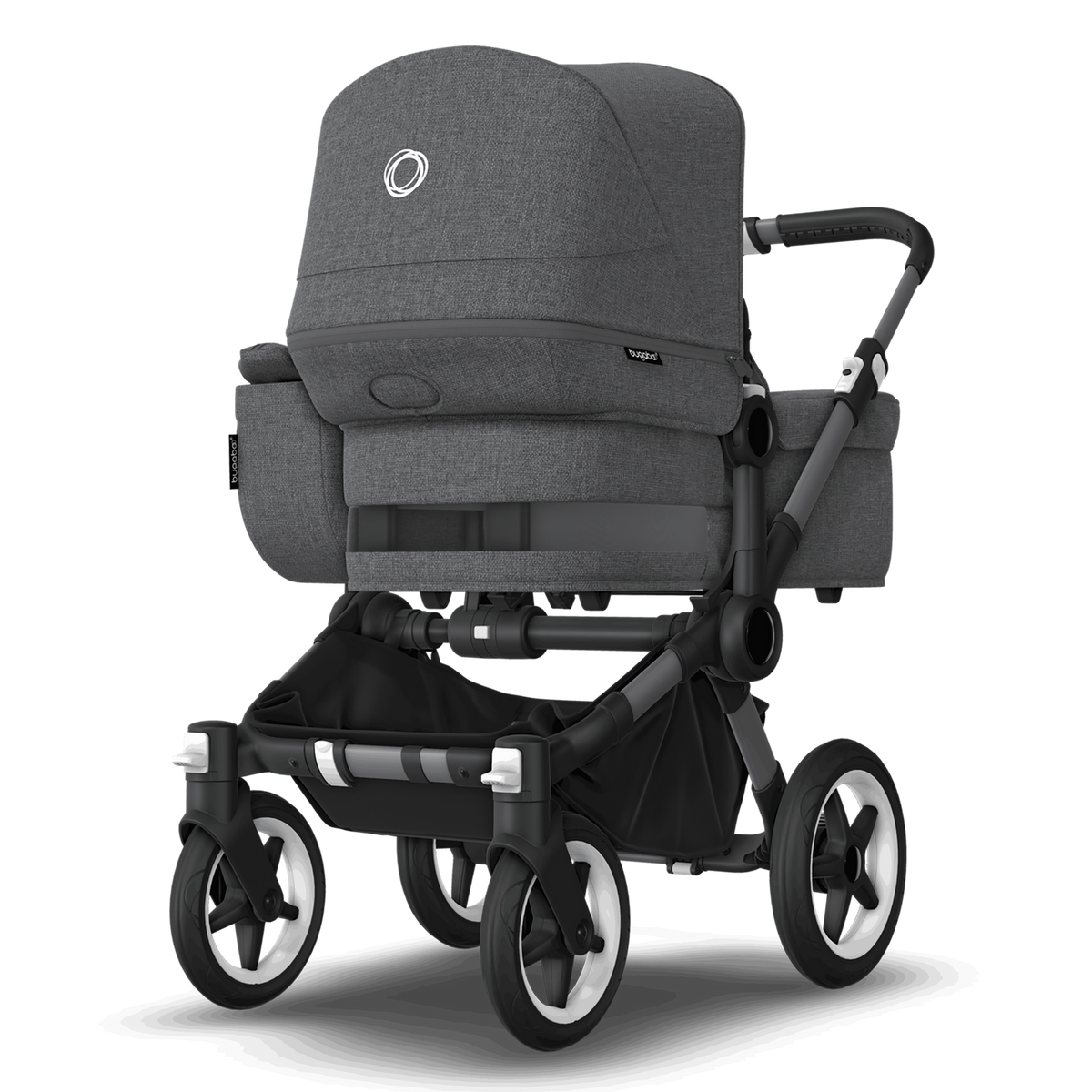 Bugaboo Kinderwagen Mono Babywagen Donkey 5 Grey Melange erweiterbar - 8717447431978