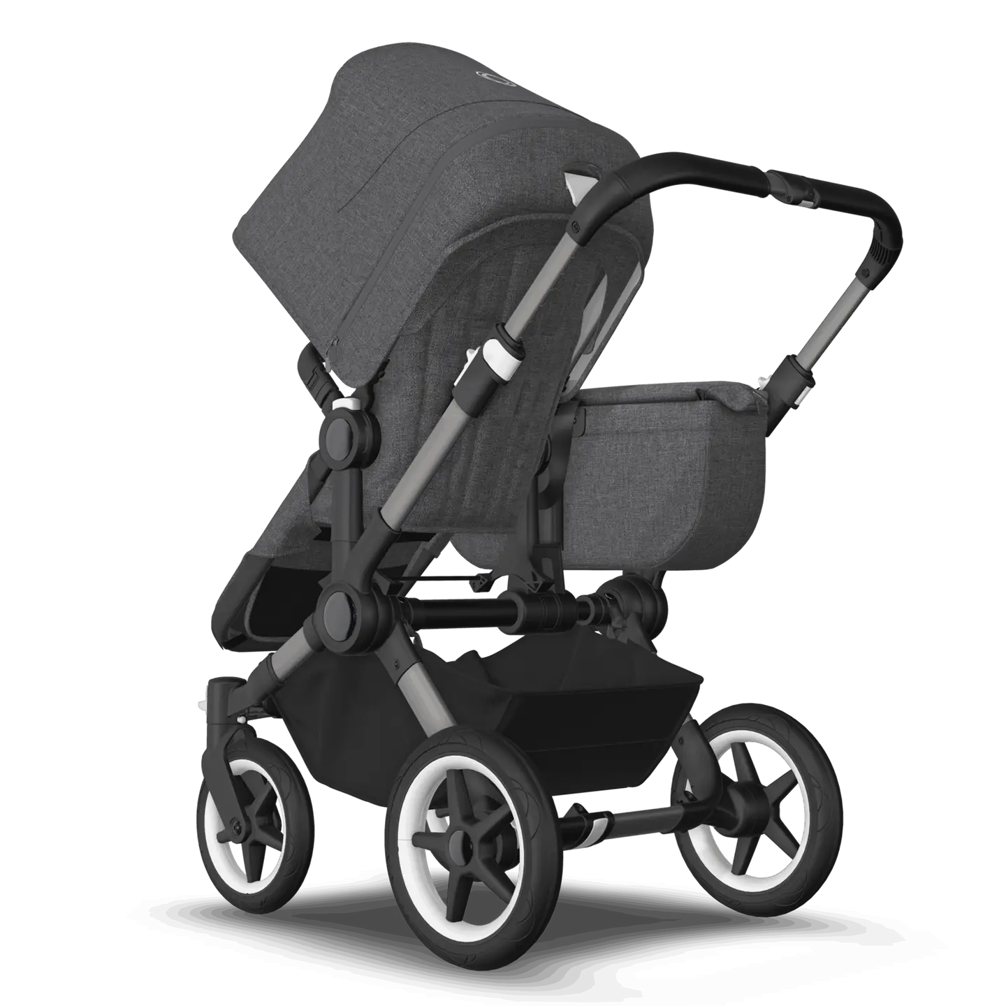 B-Ware Bugaboo Kinderwagen Mono Babywagen Donkey 5 Grey Melange Erweiterbar - 8717447431978