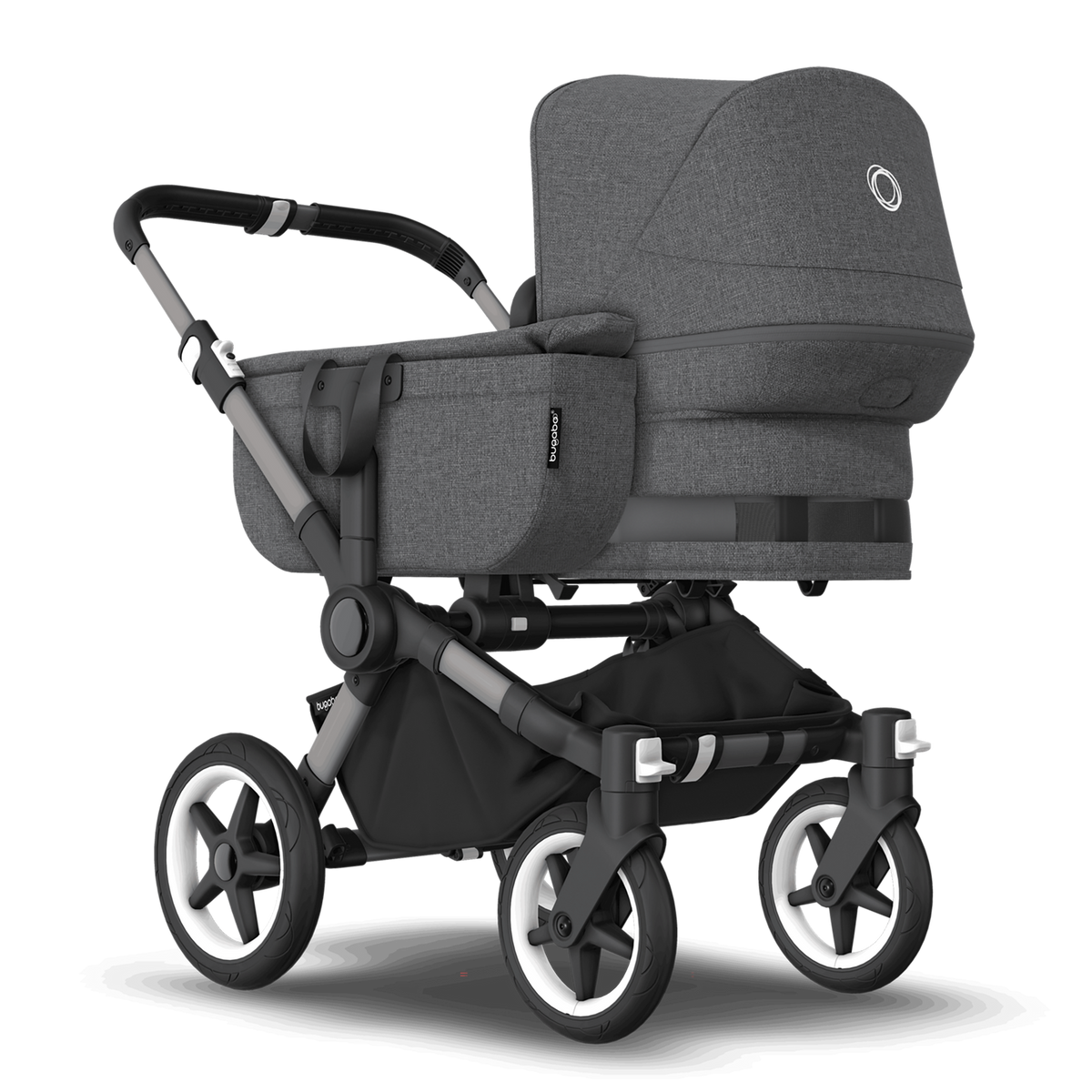 Bugaboo Kinderwagen Mono Babywagen Donkey 5 Grey Melange erweiterbar - 8717447431978
