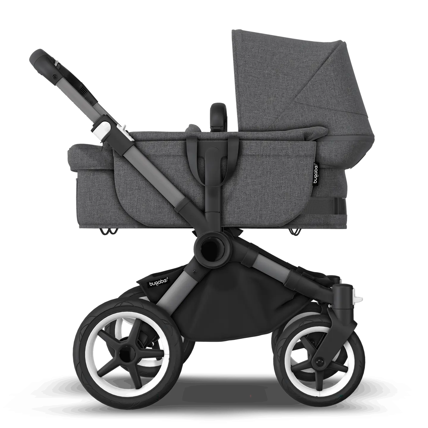 B-Ware Bugaboo Kinderwagen Mono Babywagen Donkey 5 Grey Melange Erweiterbar - 8717447431978