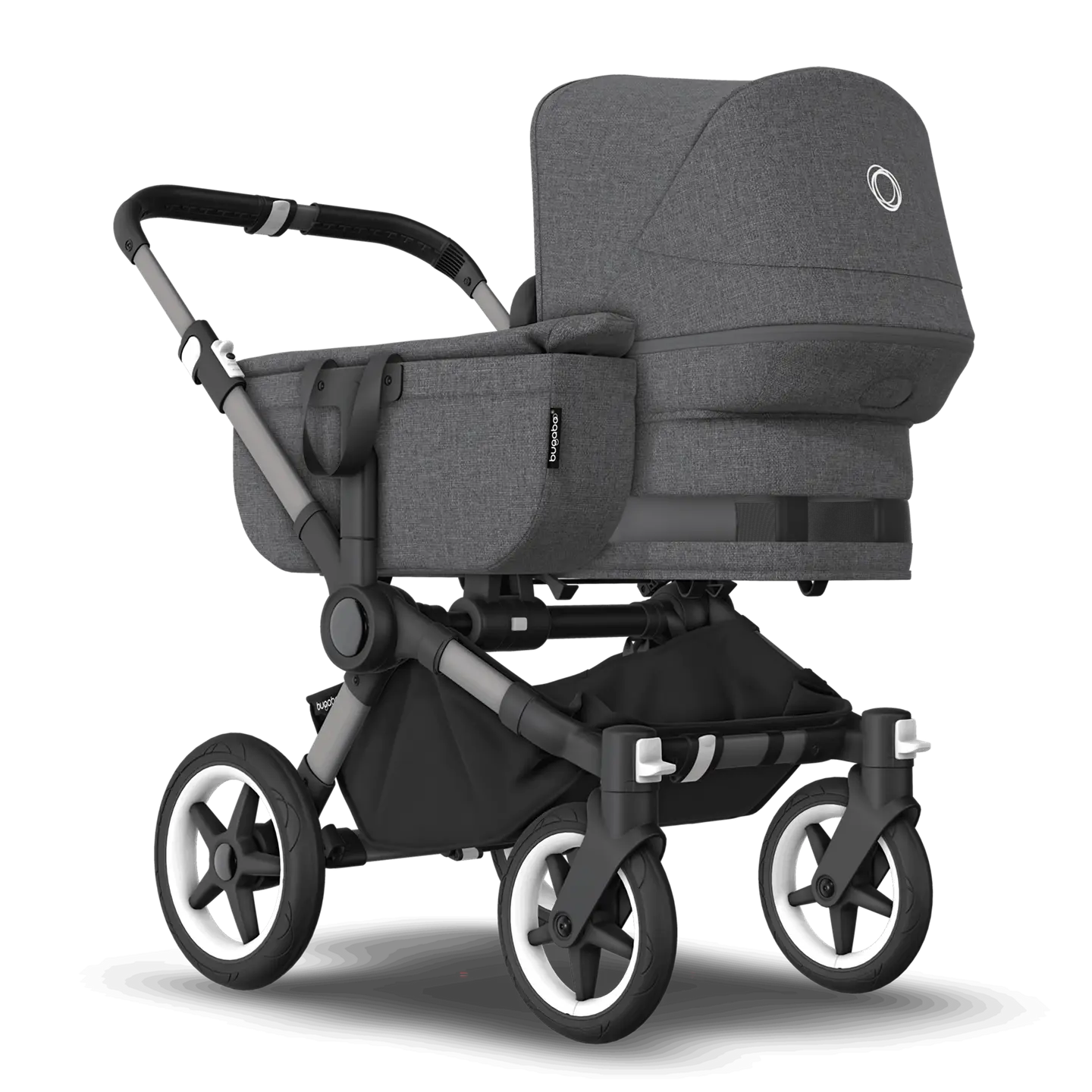 B-Ware Bugaboo Kinderwagen Mono Babywagen Donkey 5 Grey Melange Erweiterbar - 8717447431978