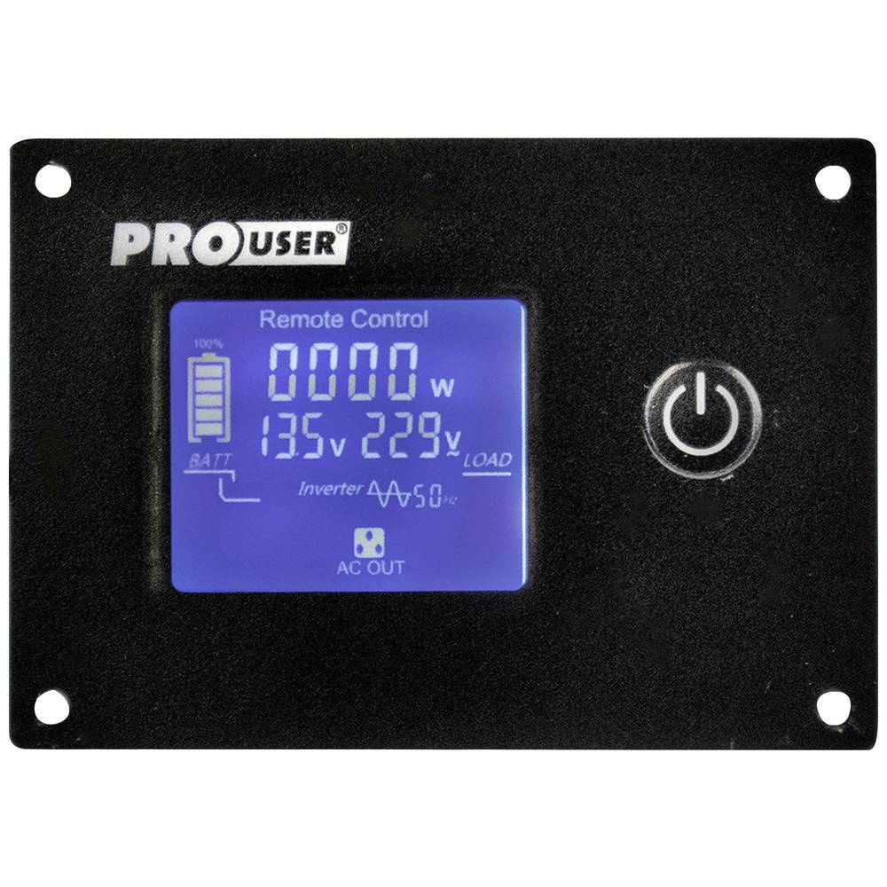 ProUser Wechselrichter Spannungswandler Sinus PSI2000TX 2000W DEFEKTWARE - 8717809191328
