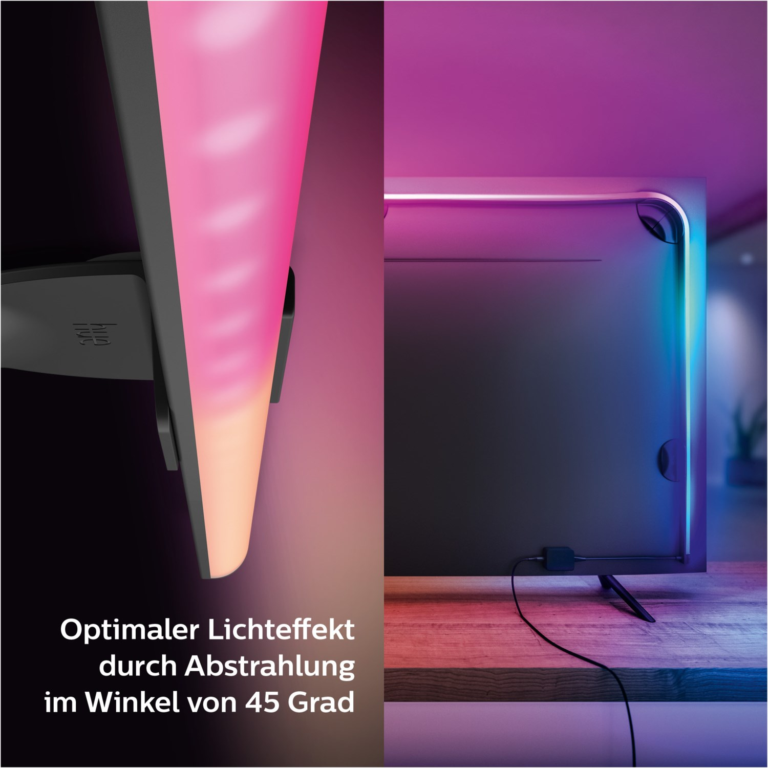 B-Ware Philips Hue Tv Play Gradient Lightstrip Led Fernseher 65 Zoll Siehe Text - 8718699784775