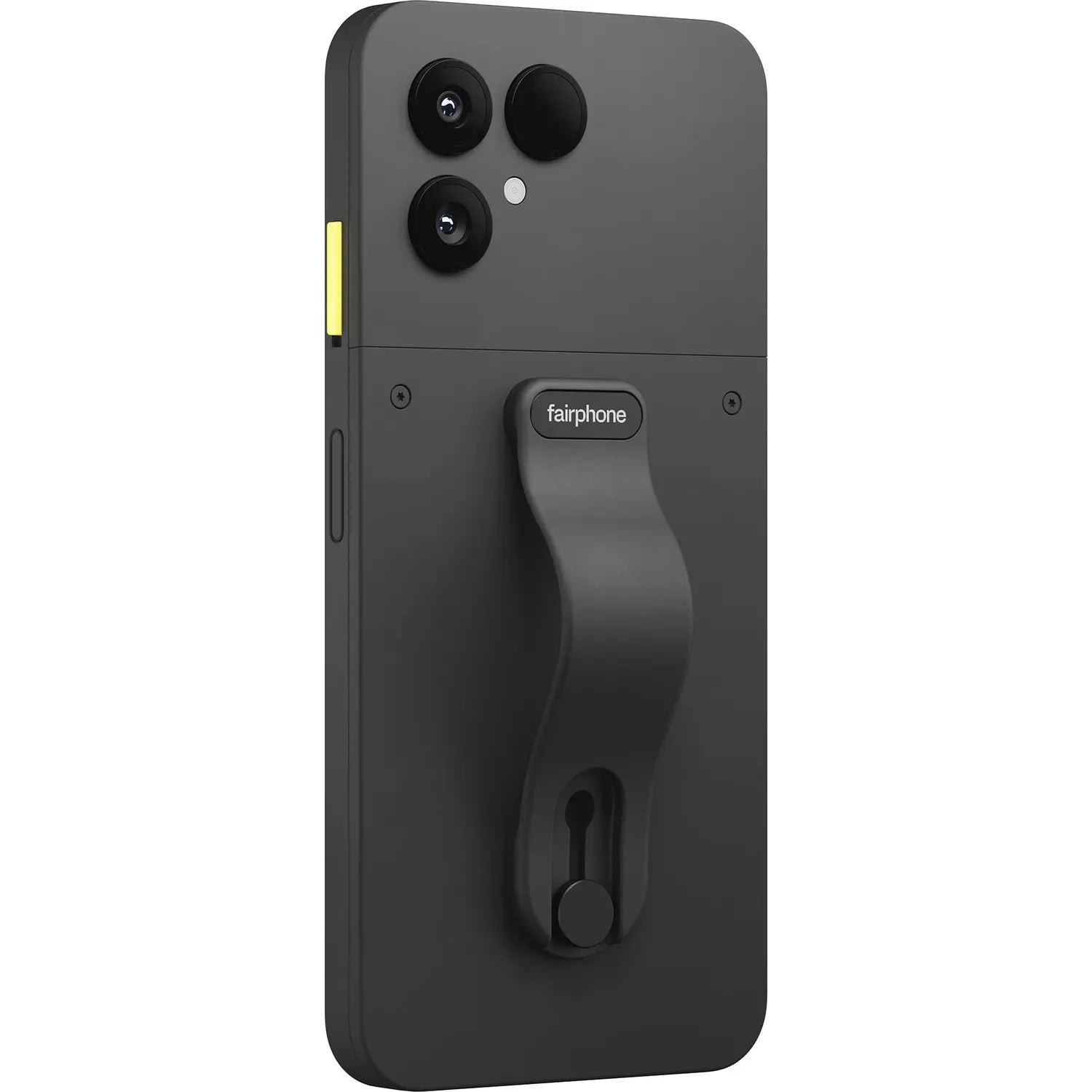 B-Ware Schlaufe Fingerschlaufe Halterung Fairphone 6 Schwarz Ersatzrückseite  - 8718819370253
