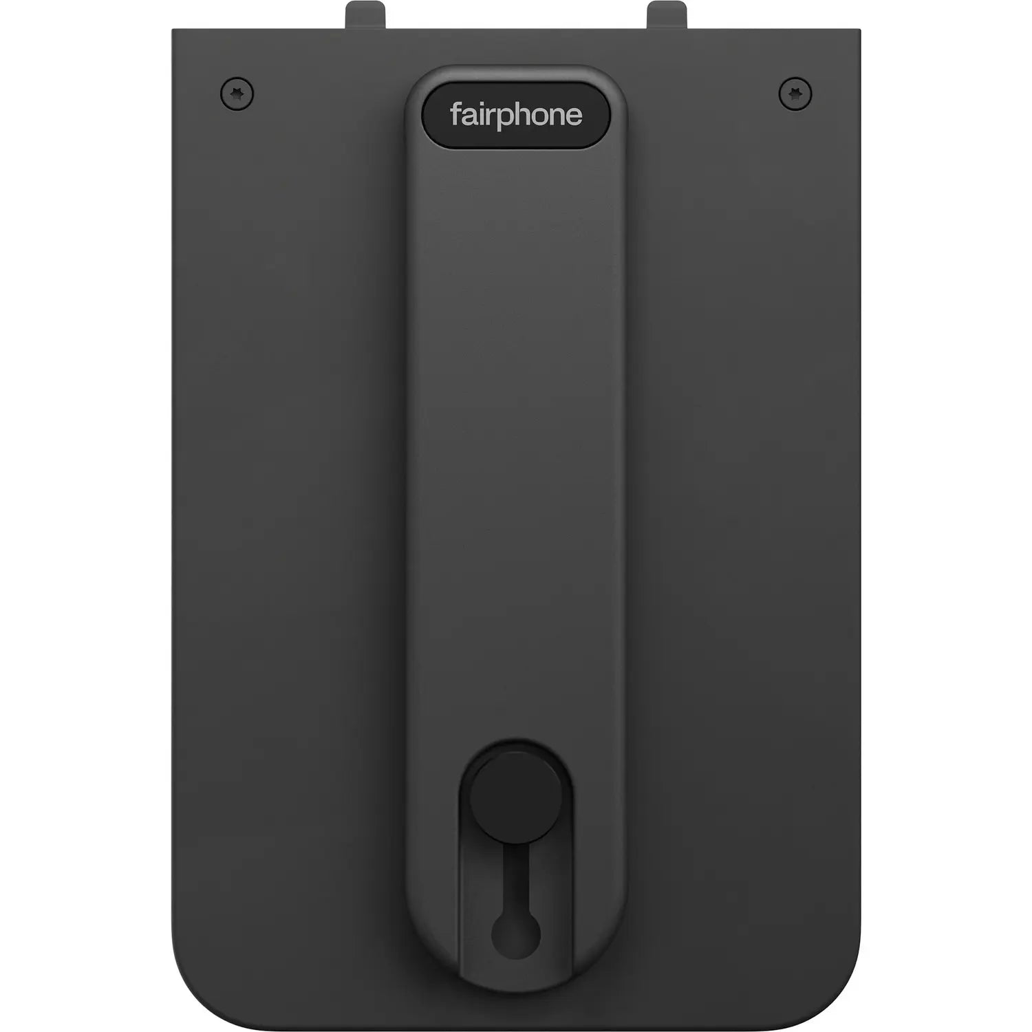 B-Ware Schlaufe Fingerschlaufe Halterung Fairphone 6 Schwarz Ersatzrückseite  - 8718819370253