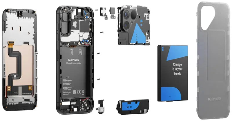 B-Ware Fairphone 5 Smartphone Handy 5 G Transparent 256 Gb 8 Gb Android 13 Oled 50 Mp - 8718819372325