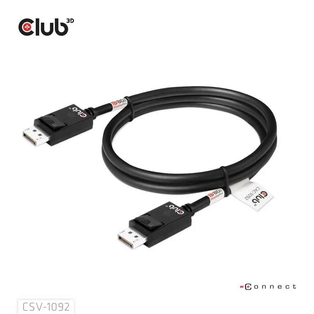 B-Ware Club3 D Display Port Kabel Anschlusskabel Display Port Cac 1092 Schwarz 1,6 M Dp - 8719214473204