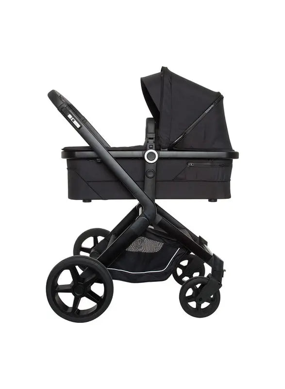 B-Ware Koelstra Komplettset Kinderwagen Buggy Schwarz Babywagen Groß Tragewanne - 8719558000715