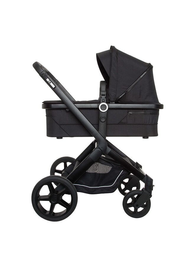 Koelstra Komplettset Kinderwagen Buggy Schwarz Babywagen groß Tragewanne - 8719558000715