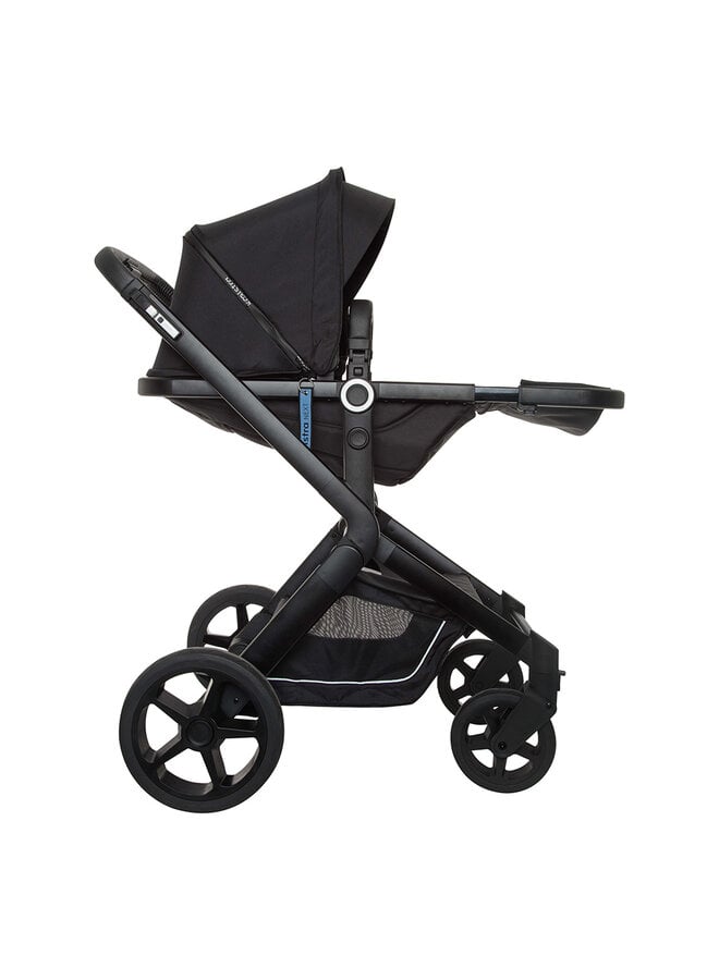 Koelstra Komplettset Kinderwagen Buggy Schwarz Babywagen groß Tragewanne - 8719558000715