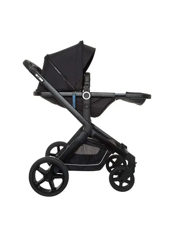 B-Ware Koelstra Komplettset Kinderwagen Buggy Schwarz Babywagen Groß Tragewanne - 8719558000715