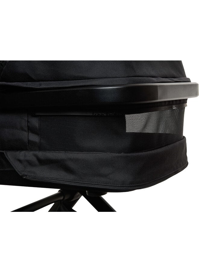 Koelstra Komplettset Kinderwagen Buggy Schwarz Babywagen groß Tragewanne - 8719558000715