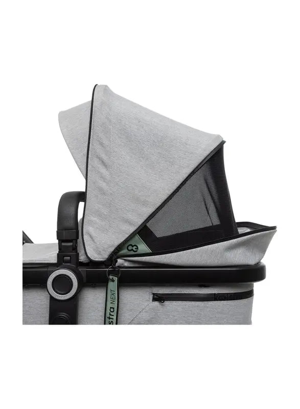 B-Ware Koelstra Kombi Kinderwagen Kinderwagen Buggy Next Soft Grey Melange Sportsitz - 8719558000746