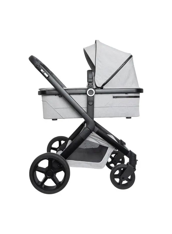 B-Ware Koelstra Kombi Kinderwagen Kinderwagen Buggy Next Soft Grey Melange Sportsitz - 8719558000746