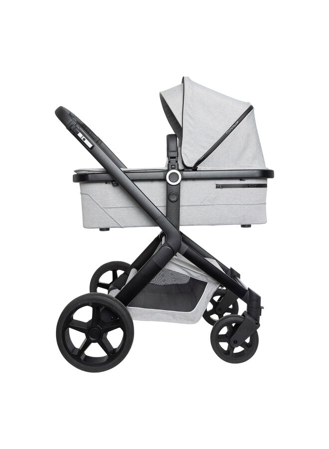 Koelstra Kombi-Kinderwagen Kinderwagen Buggy Next Soft grey melange Sportsitz - 8719558000746