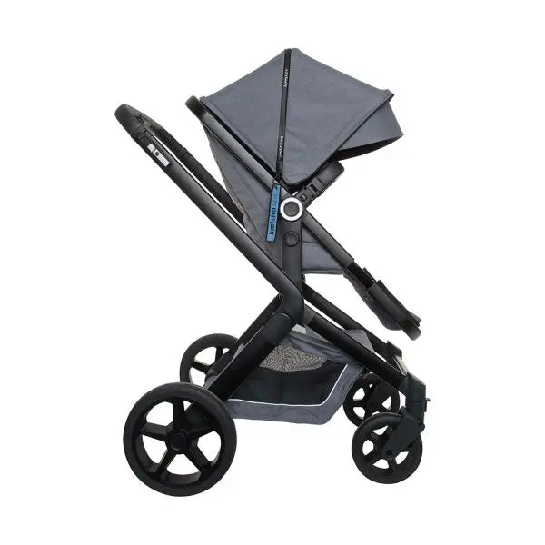 B-Ware Koelstra Next Kinderwagen Buggy 2 In 1 Dark Grey Melange Gepäckkorb Geburt 22kg - 8719558000753