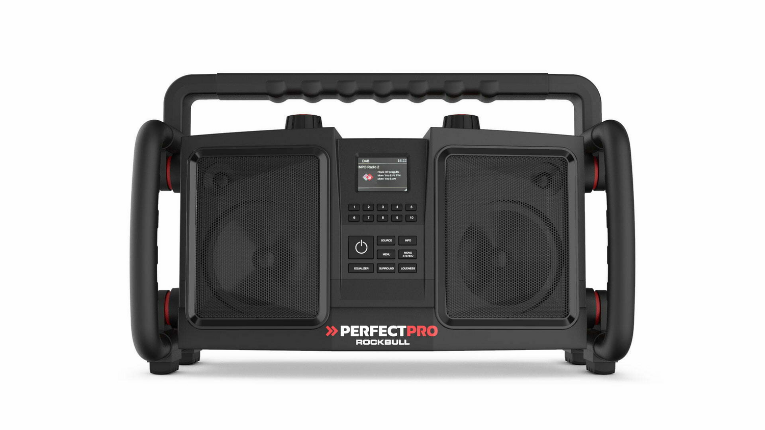 Rockbull Die Mobile Hi Fi Stereoanlage Soundsystem Bluetooth Lautsprecher  B-Ware - 8719689465339