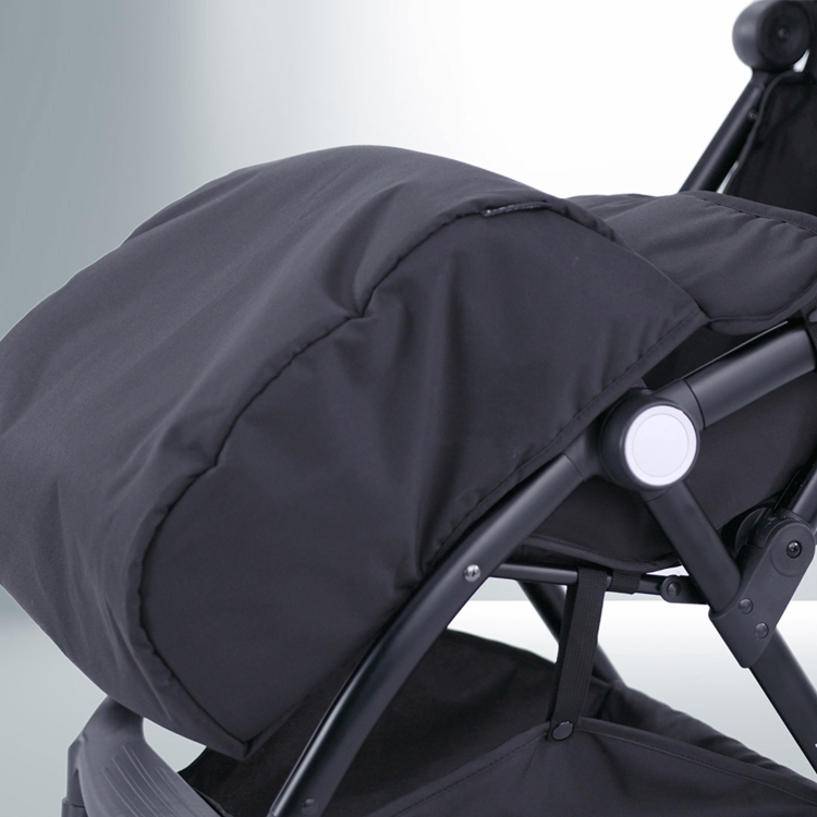 Leclerc Magicfold Kinderwagen Fußsack Quick Fußwärmer Schwarz Zubehör Baby - 8719699259980