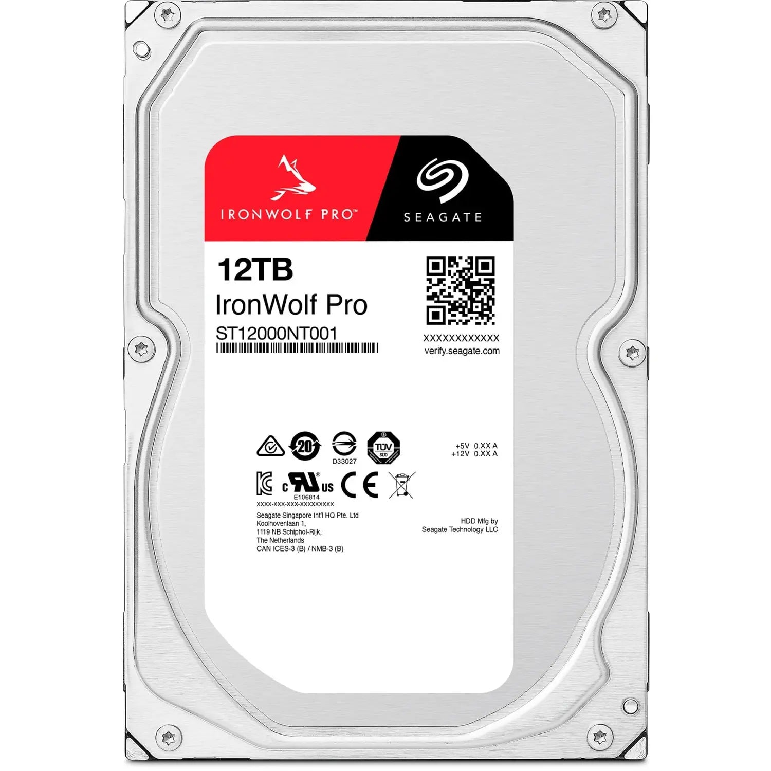 B-Ware Seagate Festplatte Laufwerk Iron Wolf Pro Nas 12 Tb Cmr Speicher Festplatte - 8719706432313
