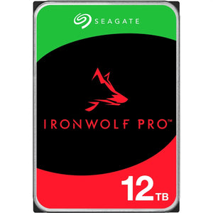 B-Ware Seagate Festplatte Laufwerk Iron Wolf Pro Nas 12 Tb Cmr Speicher Festplatte