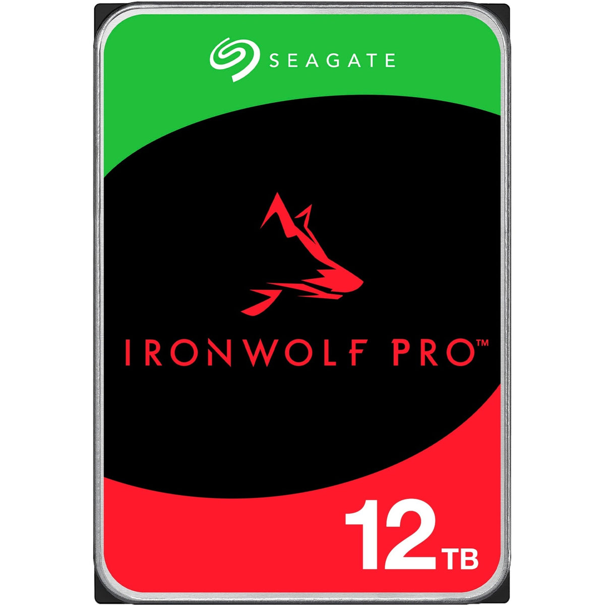 SEAGATE 12TB 3.5" IronWolf interne Festplatte SATA III 7200U/min NAS geeignet - 8719706004350