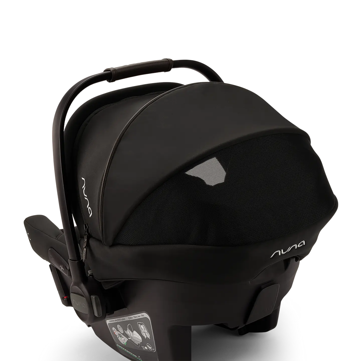 B-Ware Nuna Pipa Urbn Babyschale Autositz Kindersitz Caviar Integriertem Isofix System - 8719743749689