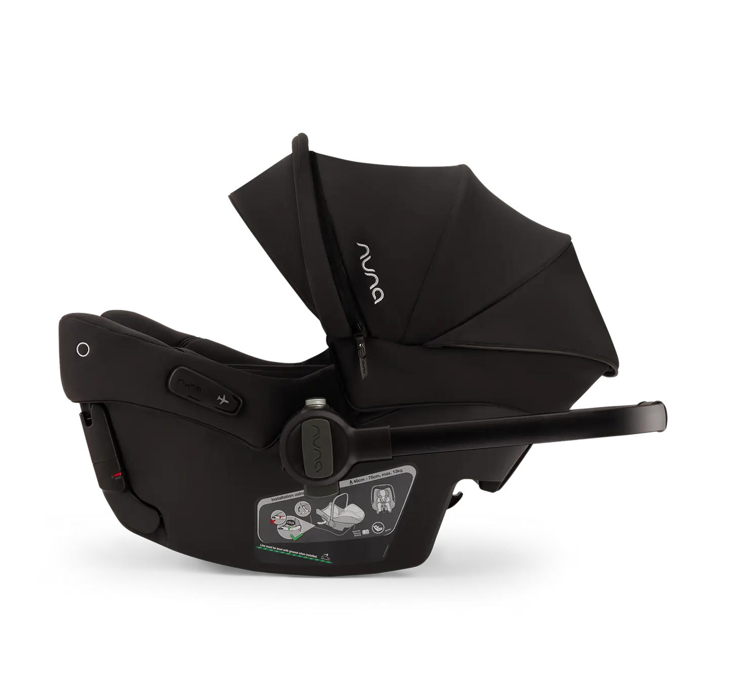 B-Ware Nuna Pipa Urbn Babyschale Autositz Kindersitz Caviar Integriertem Isofix System - 8719743749689