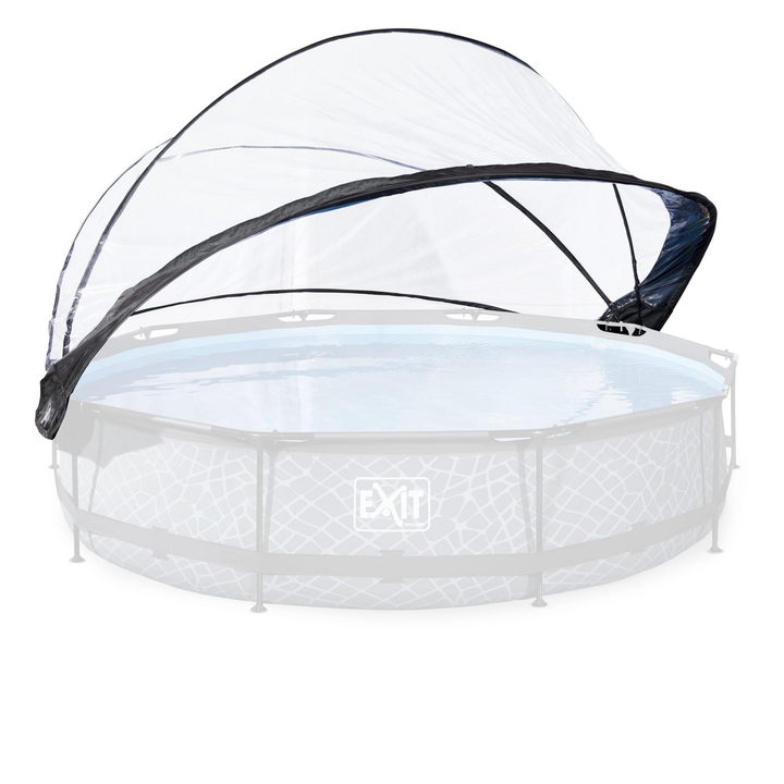 Exit Toys Poolüberdachung Schwimmbadüberdachung Frame ø 360 Cm Pool Abdeckung  B-Ware