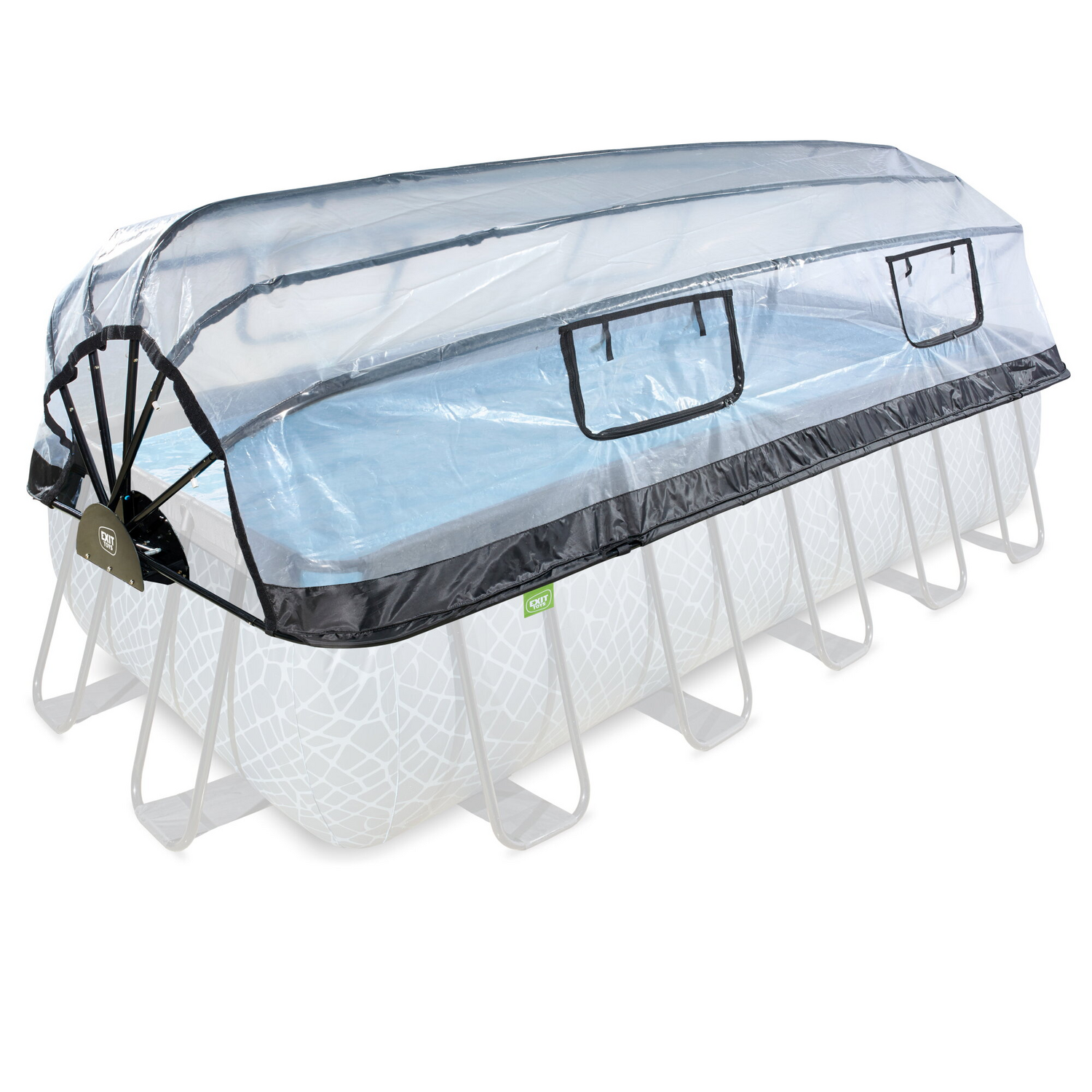 B-Ware Exit Poolabdeckung Poolplane Poolabdeckung 540x250cm Rechteckig Swimmingpool - 8719874706773