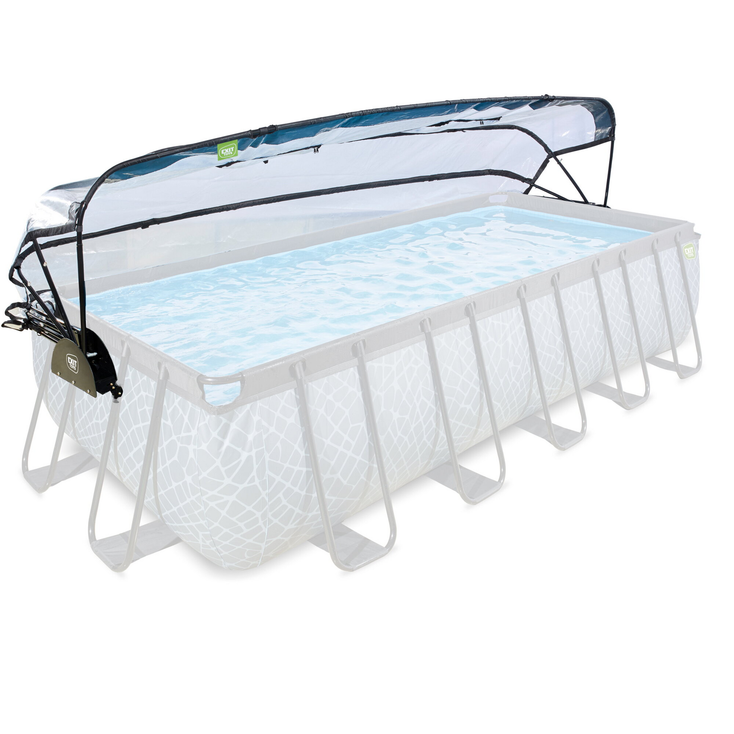 B-Ware Exit Poolabdeckung Poolplane Poolabdeckung 540x250cm Rechteckig Swimmingpool - 8719874706773