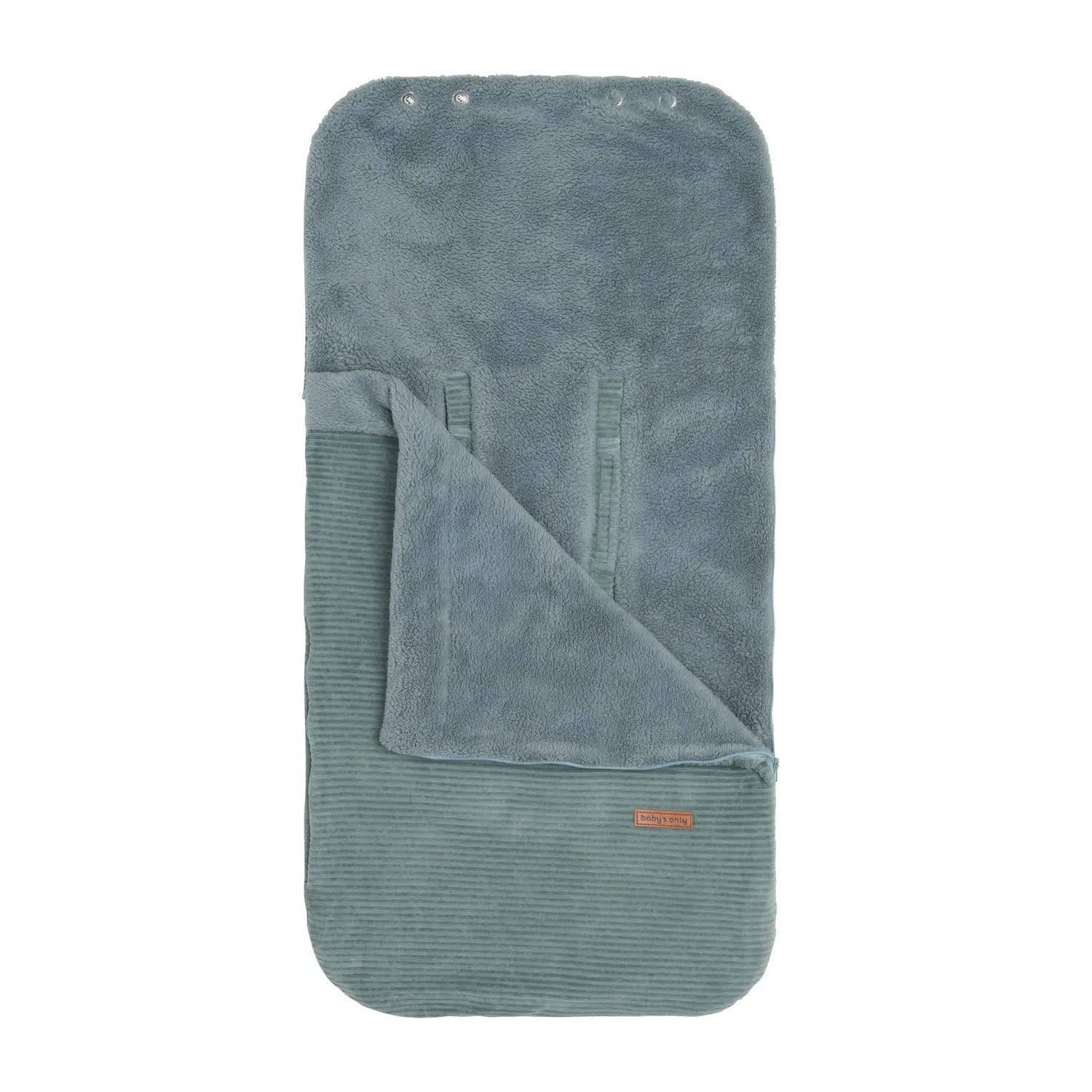 B-Ware Baby's Only Fußsack Autositz Babyschale 0 Plus Sense Meergrün 86x38 Cm Baumwolle - 8720088337141