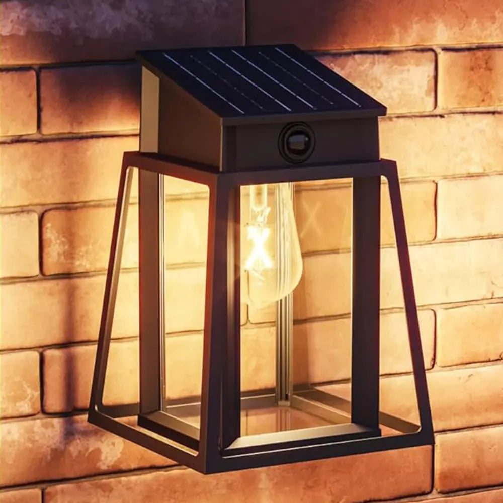 B-Ware Philips Wandleuchte Außenlampe Solarleuchte Ultra Efficient 2,9 W 2700 K Schwarz - 8720169361867