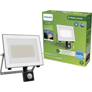 B-Ware Philips Led Außenstrahler Flutlicht Bewegungsmelder Warmweiß Anthrazit Aluminium