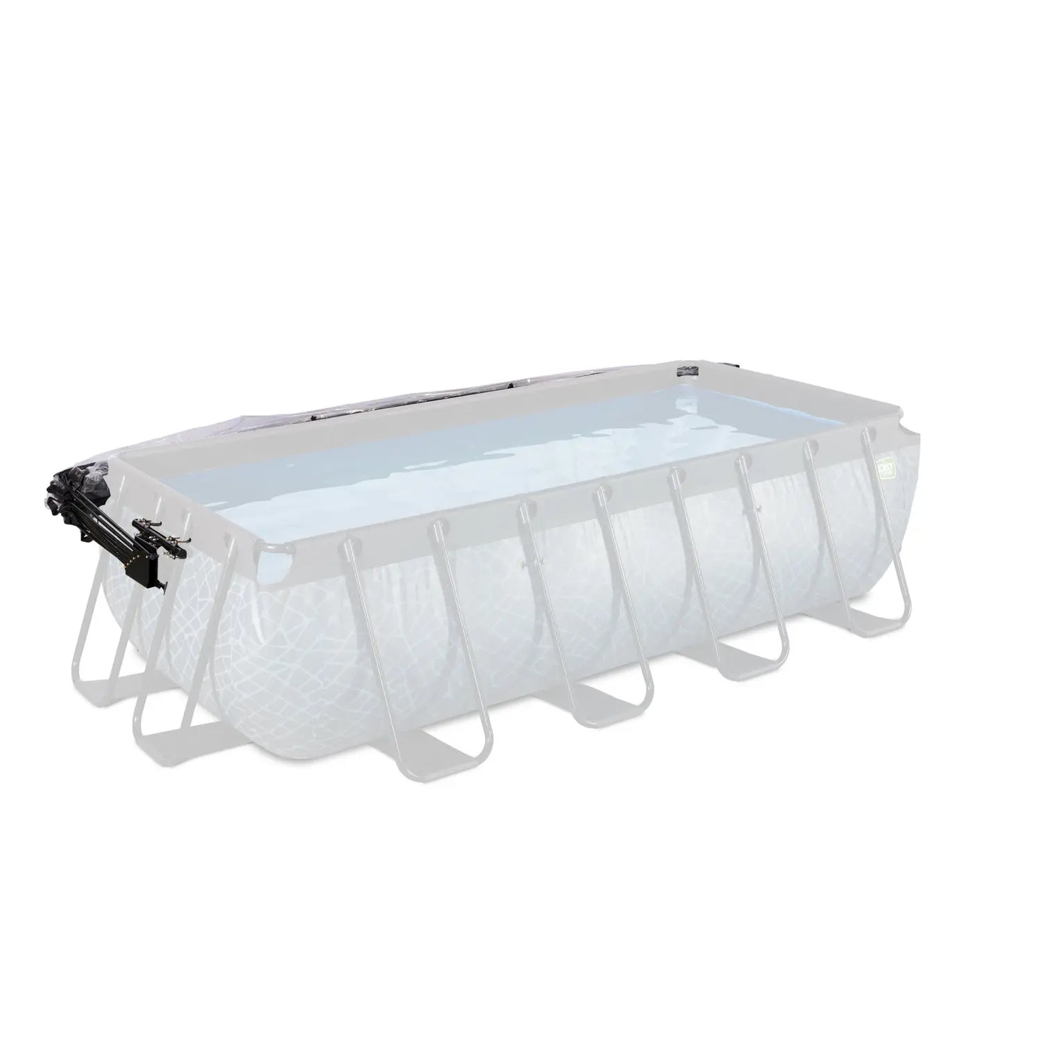 B-Ware Exit Poolabdeckung Poolplane Abdeckung 400x200cm Universell Rechteck Schwimmbad