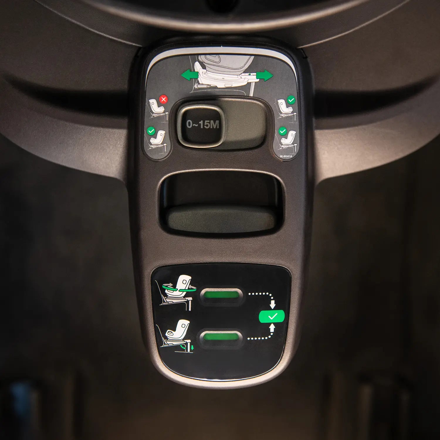 Base Curv Von Nuna Basisstation Autositzstation Babyschale Schwarz Für Next B-Ware