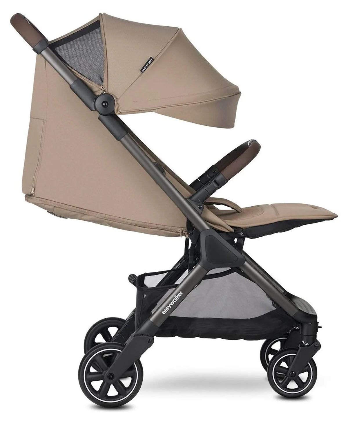Buggy Kinderwagen Easywalker Jackey NXT Mocha Brown Regenverdeck Sonnenverdeck - 8721098672697